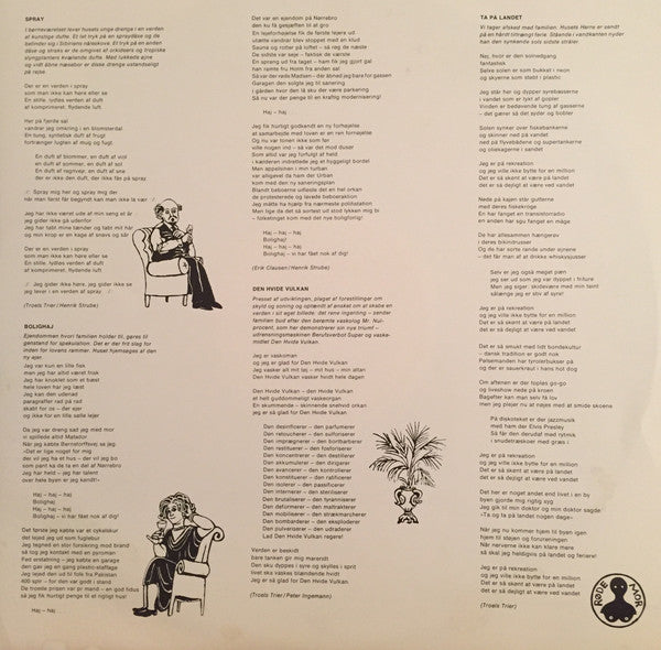 Røde Mor Rock-Cirkus* : Hjemlig Hygge (LP, Album, Pre)