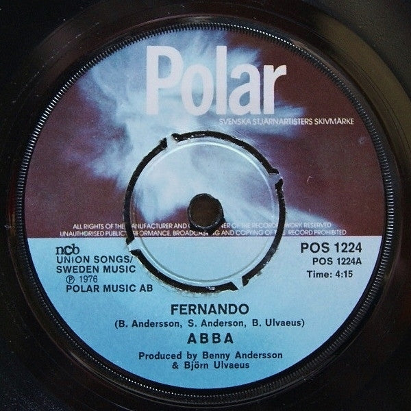 ABBA : Fernando (7", Single, Pus)