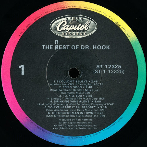 Dr. Hook : The (B)/Rest Of Dr. Hook (LP, Album)