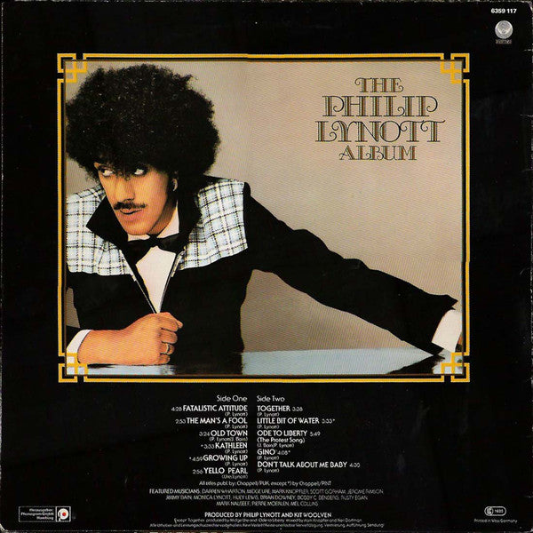 Philip Lynott* : The Philip Lynott Album (LP, Album)