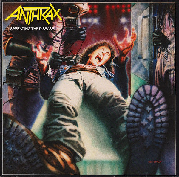 Anthrax : Spreading The Disease (LP, Album, RP)