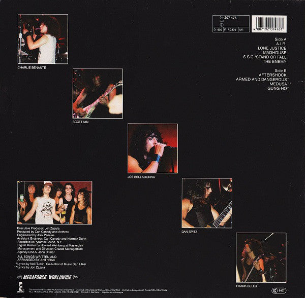 Anthrax : Spreading The Disease (LP, Album, RP)