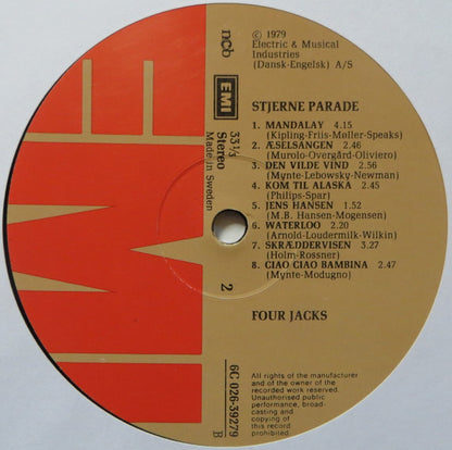 Four Jacks : Stjerne Parade  (LP, Comp)