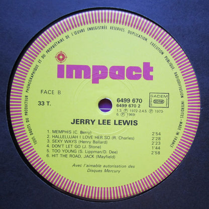 Jerry Lee Lewis : Jerry Lee Lewis (LP, Comp)