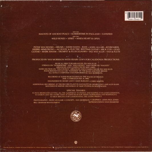 Van Morrison : Common One (LP, Album, Jac)