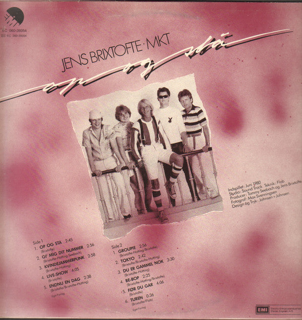 Jens Brixtofte & M.K.T. : Op Og Stå (LP, Album)