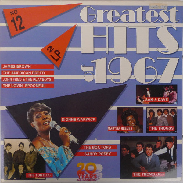 Various : Greatest Hits Of 1967 (2xLP, Comp, Gat)