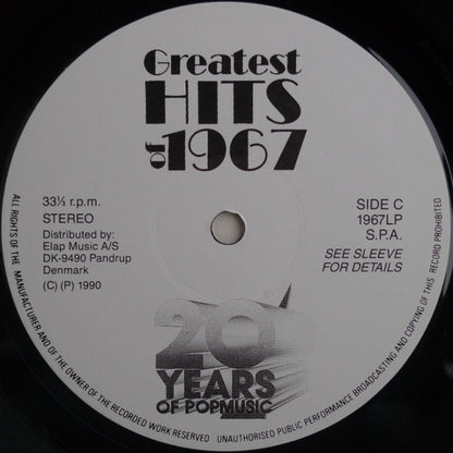 Various : Greatest Hits Of 1967 (2xLP, Comp, Gat)
