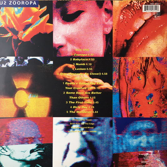 U2 : Zooropa (LP, Album)