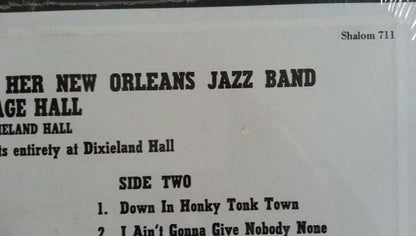 Emma Barrett : Sweet Emma The Bell Gal And Her New Orleans Jazz Band At Heritage Hall (LP)