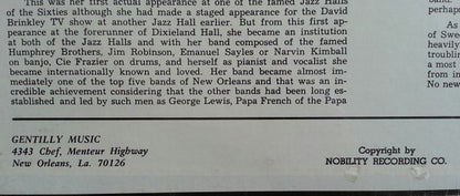 Emma Barrett : Sweet Emma The Bell Gal And Her New Orleans Jazz Band At Heritage Hall (LP)