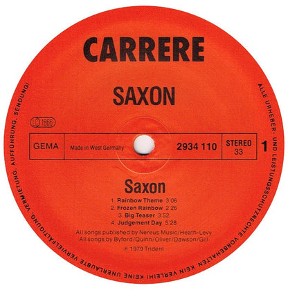 Saxon : Saxon (LP, Album)
