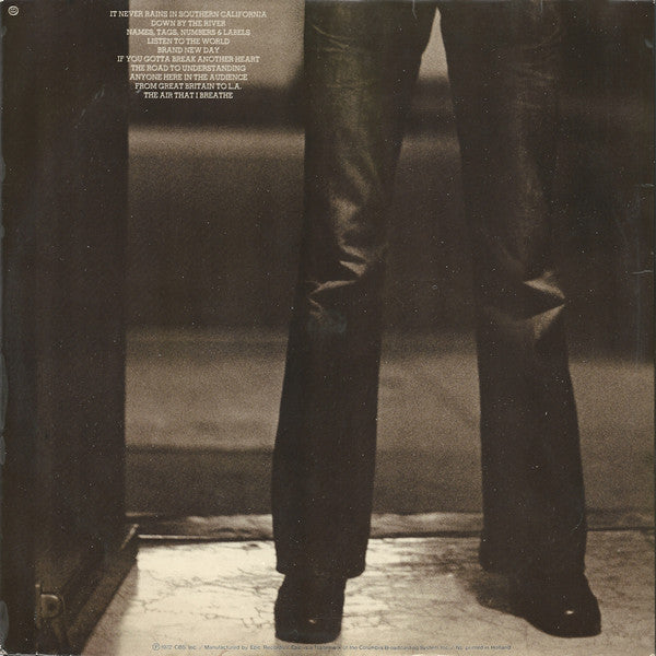 Albert Hammond : It Never Rains In Southern California (LP, Album, Gat)