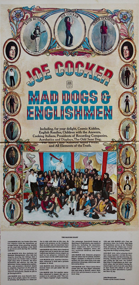 Joe Cocker : Mad Dogs & Englishmen (2xLP, Album, RE, Fol)