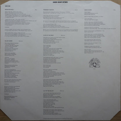 Queen : Sheer Heart Attack (LP, Album)