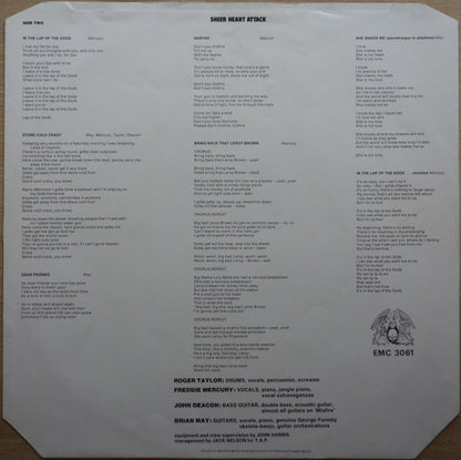 Queen : Sheer Heart Attack (LP, Album)