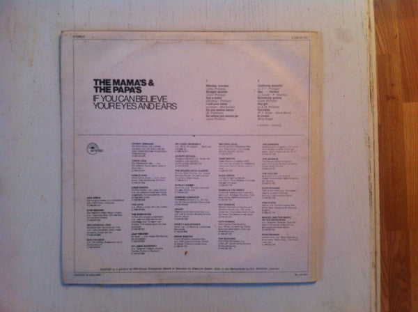 The Mama's And The Papa's* : If You Can Believe Your Eyes And Ears (LP, Album, RE)