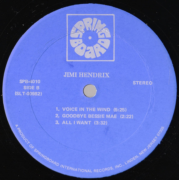 Jimi Hendrix : Jimi Hendrix (LP, Comp)