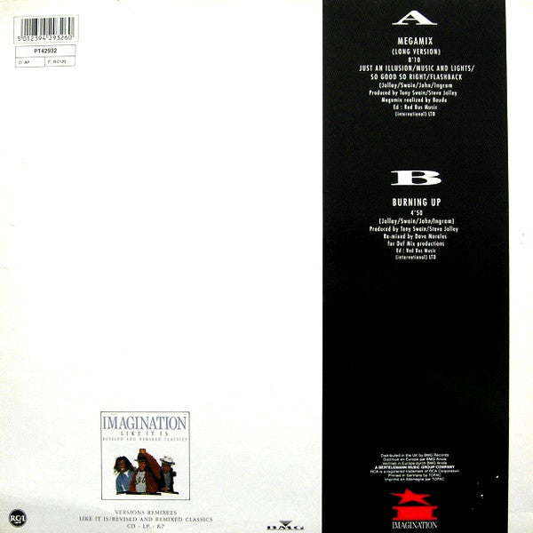 Imagination : Megamix (12", Maxi)