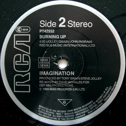 Imagination : Megamix (12", Maxi)