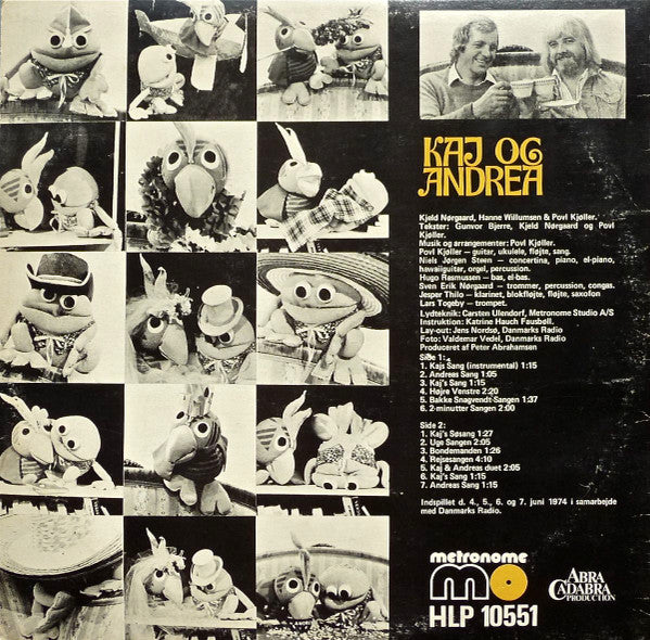Kaj Og Andrea : Kaj & Andrea (LP, Album)