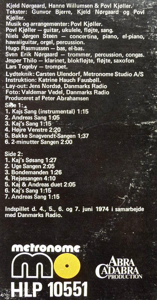 Kaj Og Andrea : Kaj & Andrea (LP, Album)