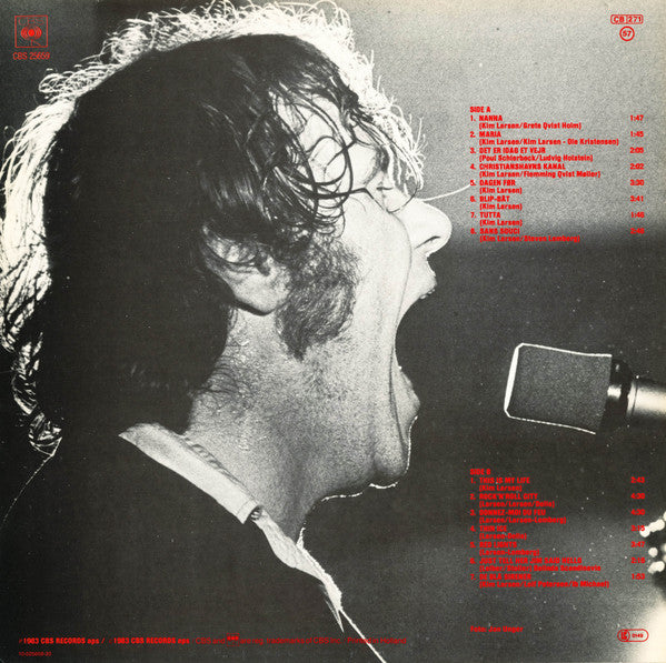 Kim Larsen : Larsens Bedste (LP, Comp, RE, Red)