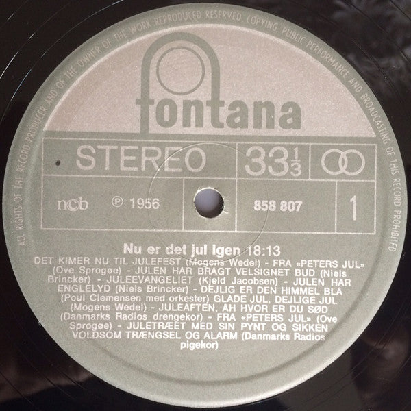 Various : Nu Er Det Jul Igen (LP, Comp)