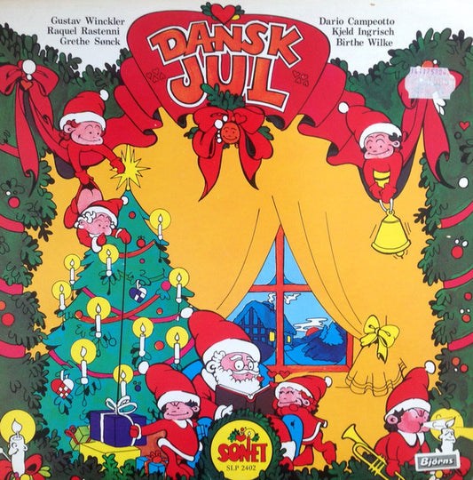 Various : Dansk Jul (LP, Mono, RE)