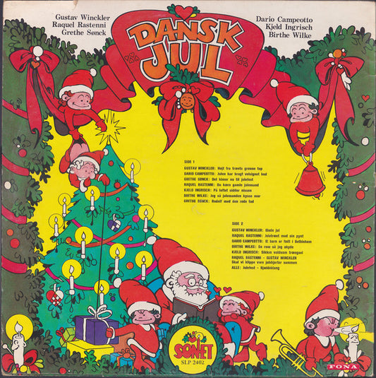 Various : Dansk Jul (LP, Mono, RE)