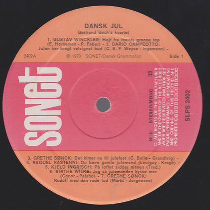 Various : Dansk Jul (LP, Mono, RE)