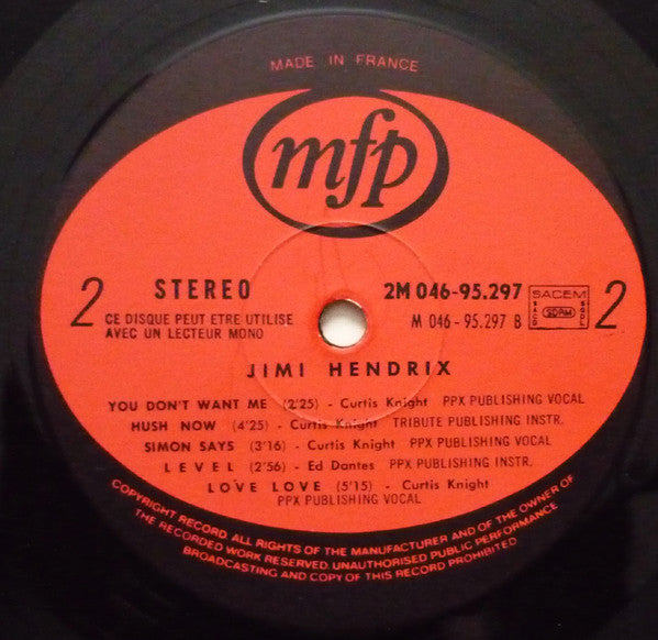 Jimi Hendrix With Curtis Knight : Jimi Hendrix With Curtis Knight (LP, Comp, Mono)