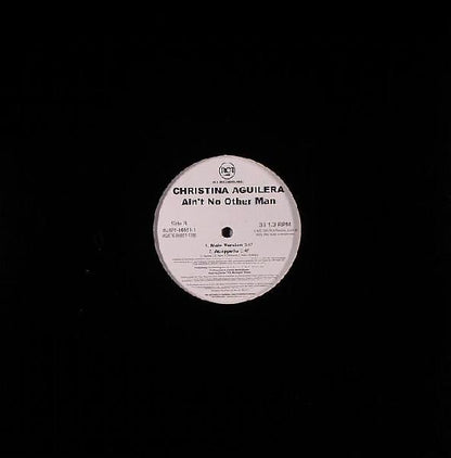 Christina Aguilera : Ain't No Other Man (12", Single)