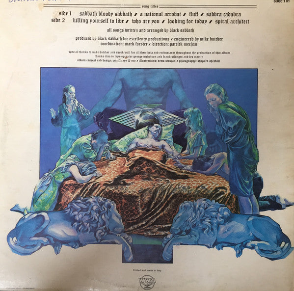 Black Sabbath : Sabbath Bloody Sabbath (LP, Album, Gat)