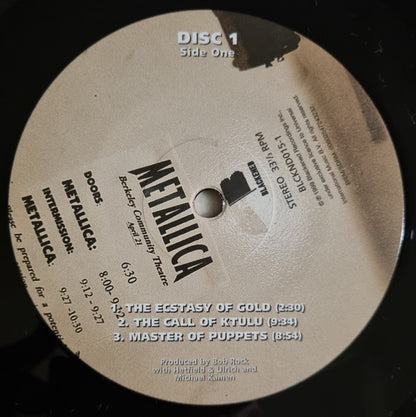 Metallica With Michael Kamen Conducting San Francisco Symphony : S&M (3xLP, Album, RE, Gat)