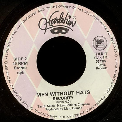 Men Without Hats : The Safety Dance (7", Single)