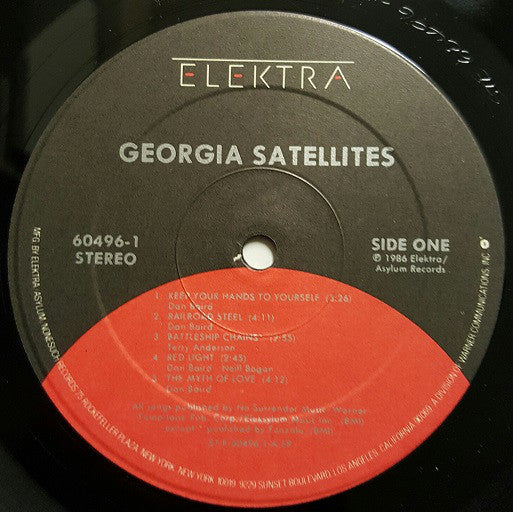 The Georgia Satellites : Georgia Satellites (LP, Album, Spe)
