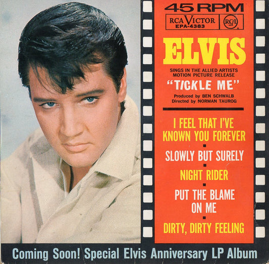 Elvis* : Tickle Me (7", EP)