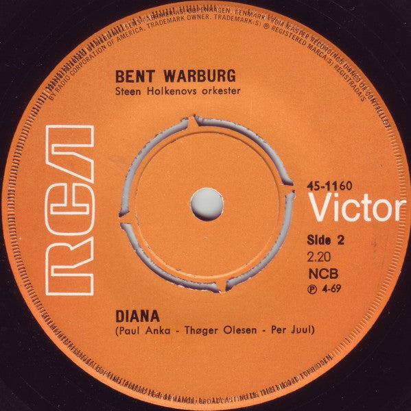 Bent Warburg : Gang På Gang (7")