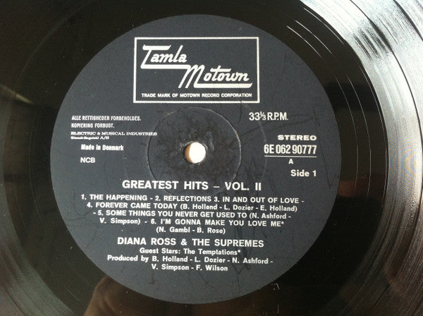 Diana Ross & The Supremes* : Greatest Hits Volume 2 (LP, Comp)