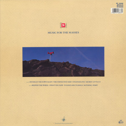 Depeche Mode : Music For The Masses (LP, Album, Blu)