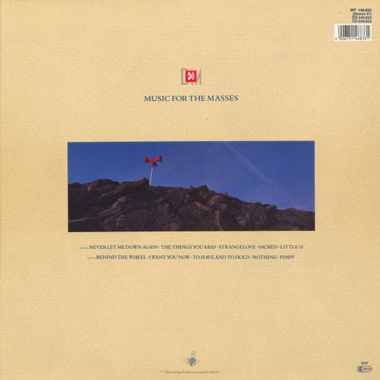 Depeche Mode : Music For The Masses (LP, Album, Blu)