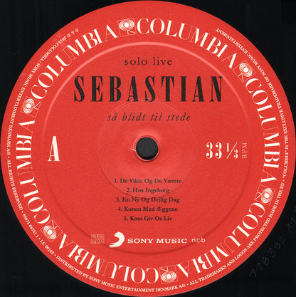 Sebastian (5) : Så Blidt Til Stede (2xLP, Album)