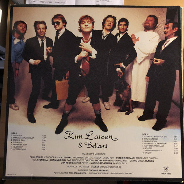 Kim Larsen & Bellami : Forklædt Som Voksen (LP, Album)