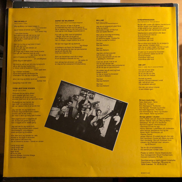 Kim Larsen & Bellami : Forklædt Som Voksen (LP, Album)
