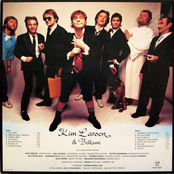 Kim Larsen & Bellami : Forklædt Som Voksen (LP, Album)