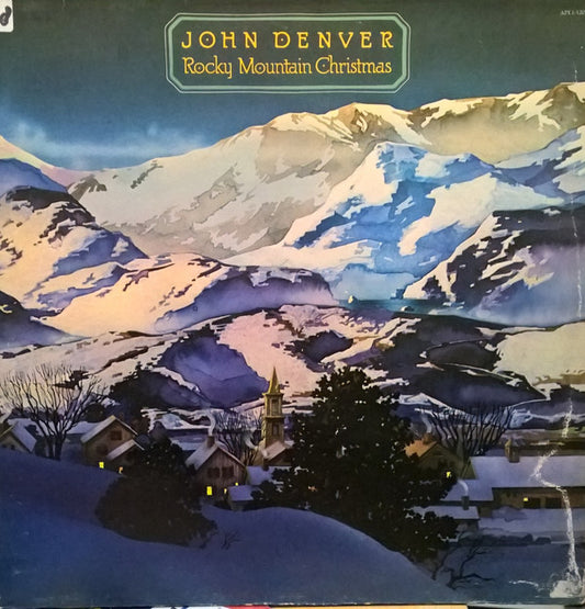 John Denver : Rocky Mountain Christmas (LP, Album, Gat)