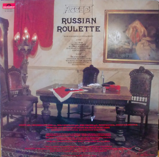 Accept : Russian Roulette (LP, Album)