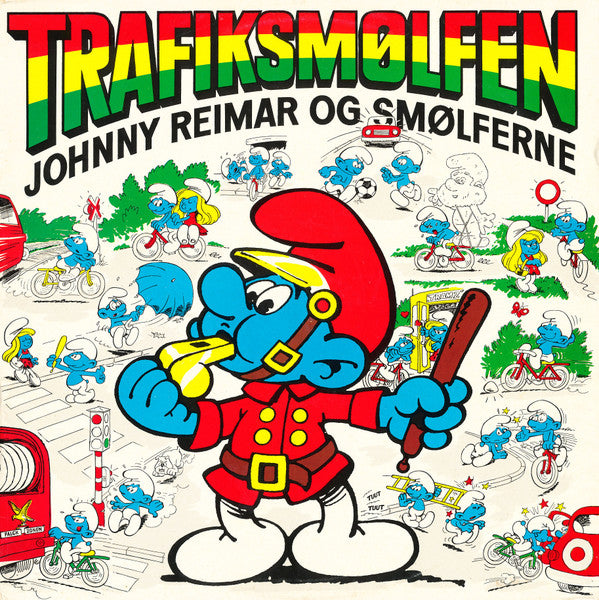 Johnny Reimar Og Smølferne* : Trafiksmølfen (LP, Album)
