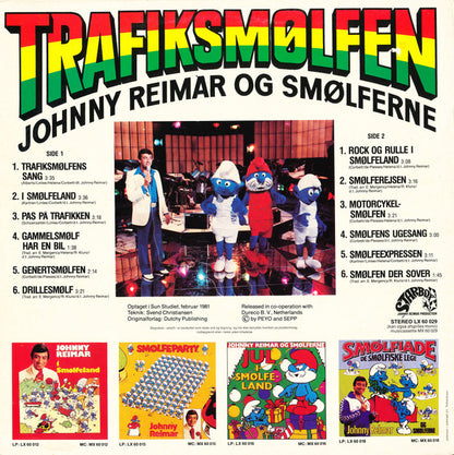 Johnny Reimar Og Smølferne* : Trafiksmølfen (LP, Album)